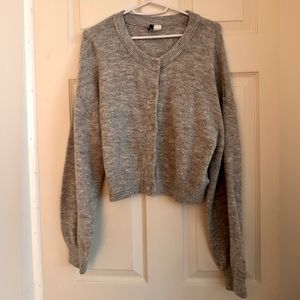 H&M gray cardigan - Size M